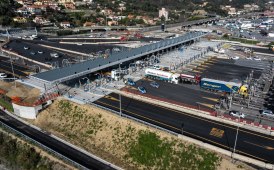 Autostrada dei fiori, al via l'attivazione della nuova barriera di Ventimiglia